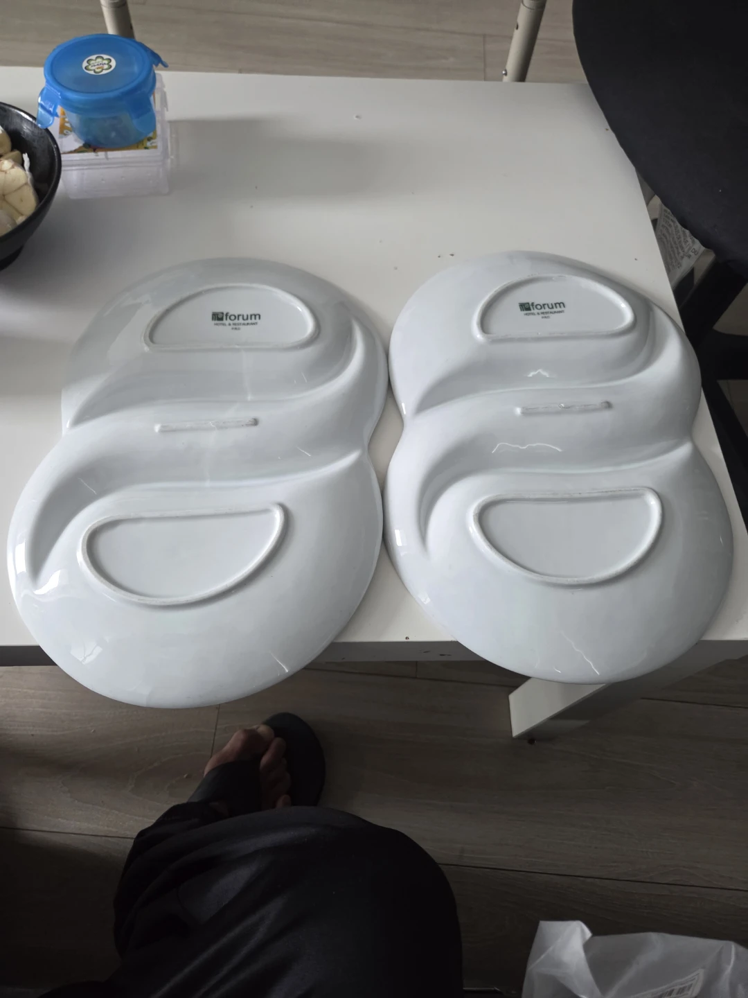 Two Forum Divided Serving Platters - photo 3