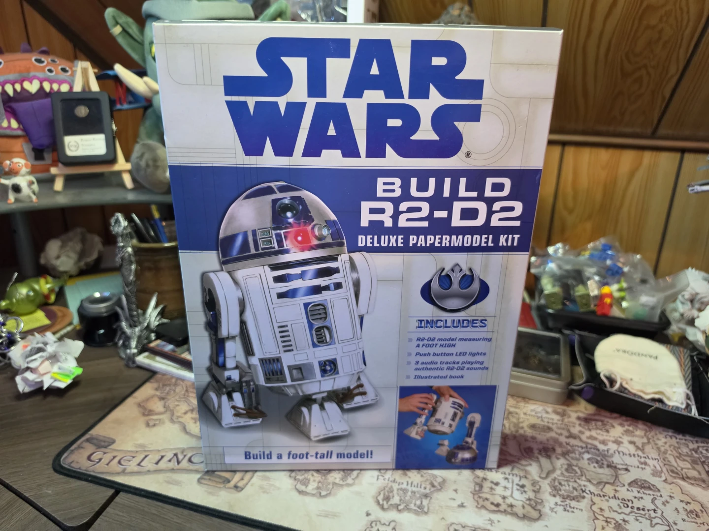 Star Wars Build R2-D2 Deluxe Paper Model Kit