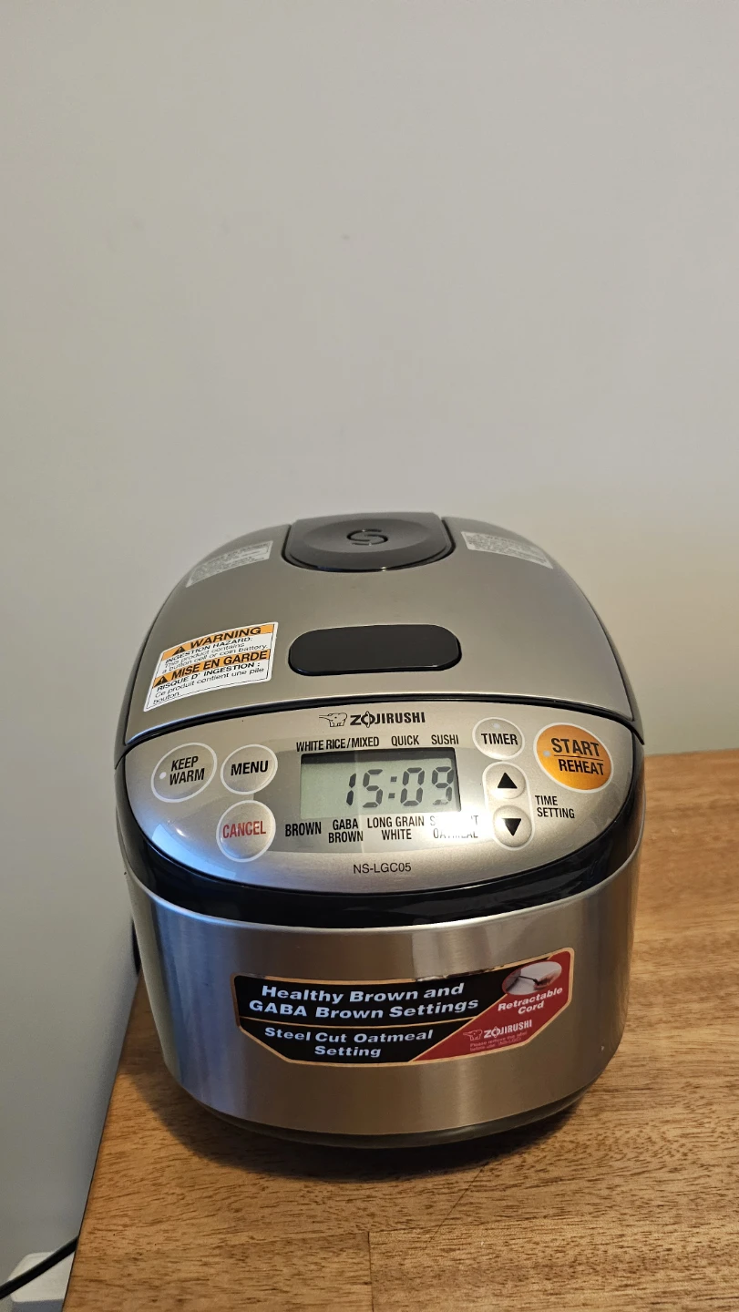 Zojirushi Micom Rice Cooker NS-LGC05 - photo 2
