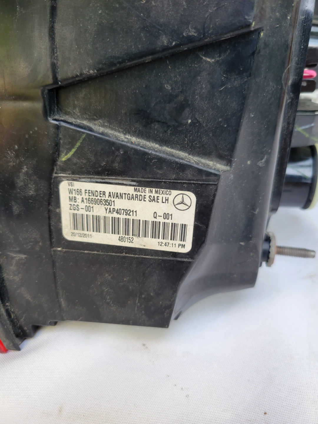 Mercedes-Benz W166 Left Tail Light - photo 3