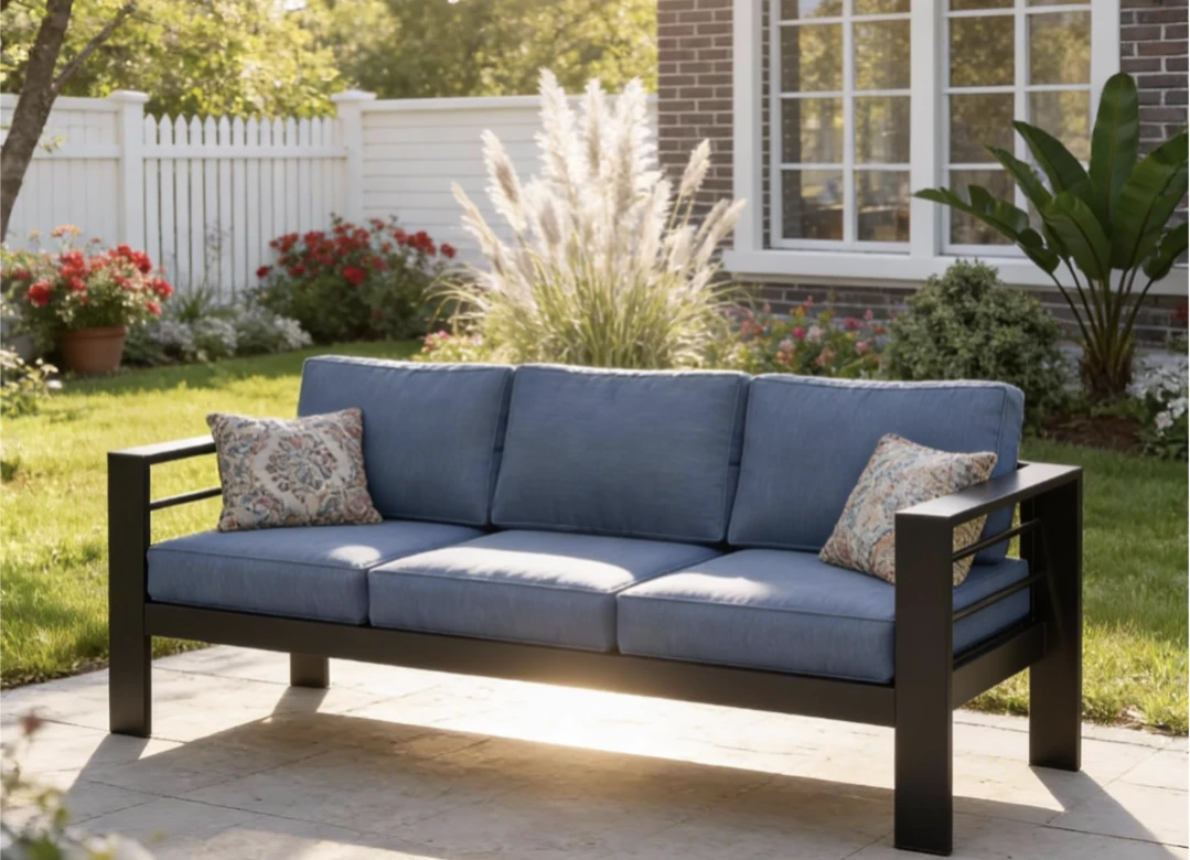 Outdoor Patio Sofa 3-Seater