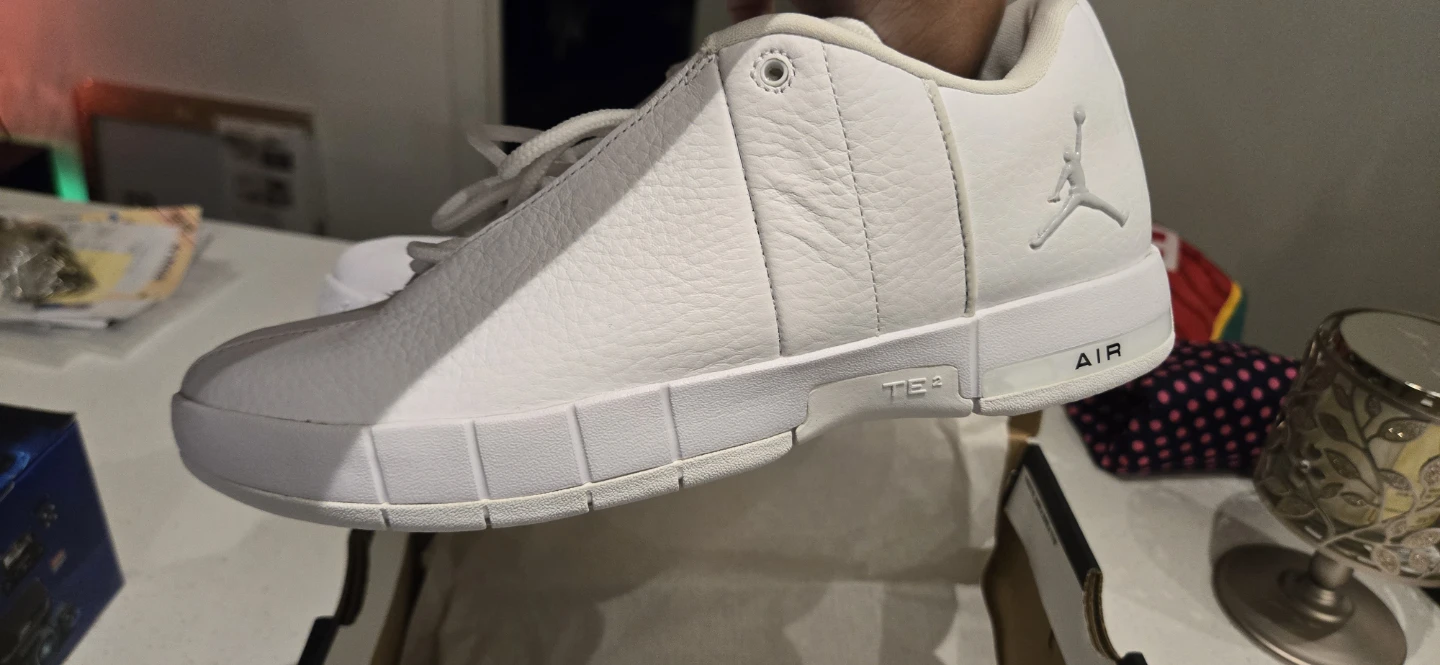 Nike Jordan TE 2 White Sneakers - photo 4