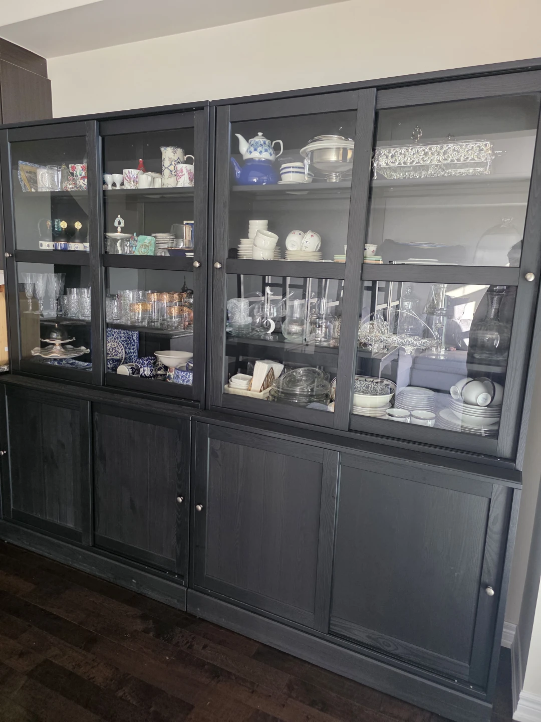 IKEA HAVSTA storage cabinet with sliding glass doors - photo 3