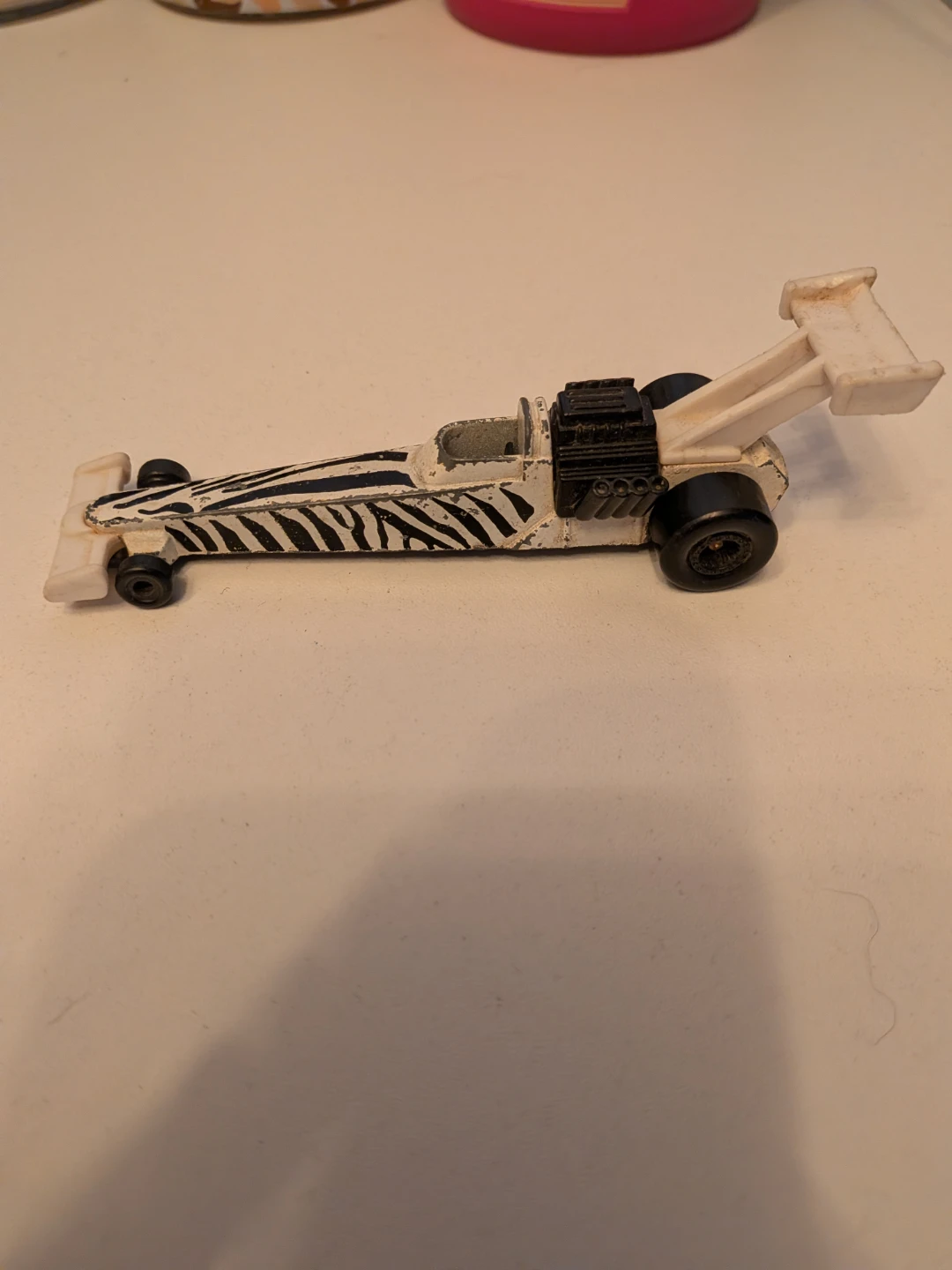 Vintage Hot Wheels Zebra Print Dragster - photo 3