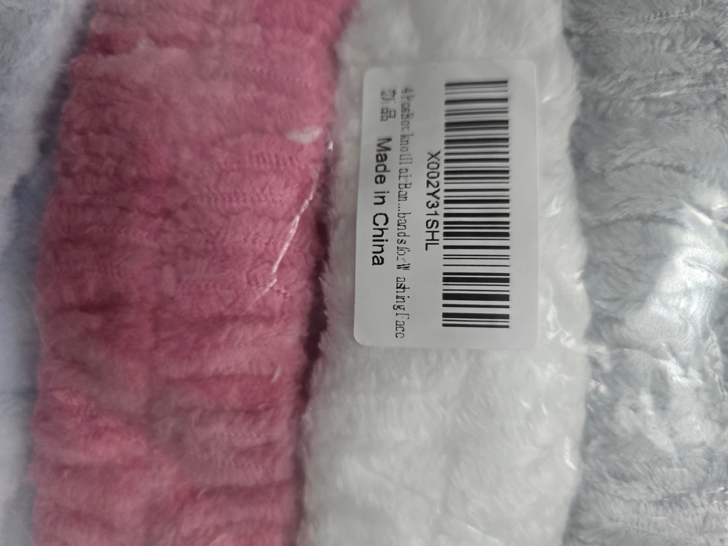 New 4 Pcs Fluffy Bowknot Headbands and Makeup Brushes - photo 4