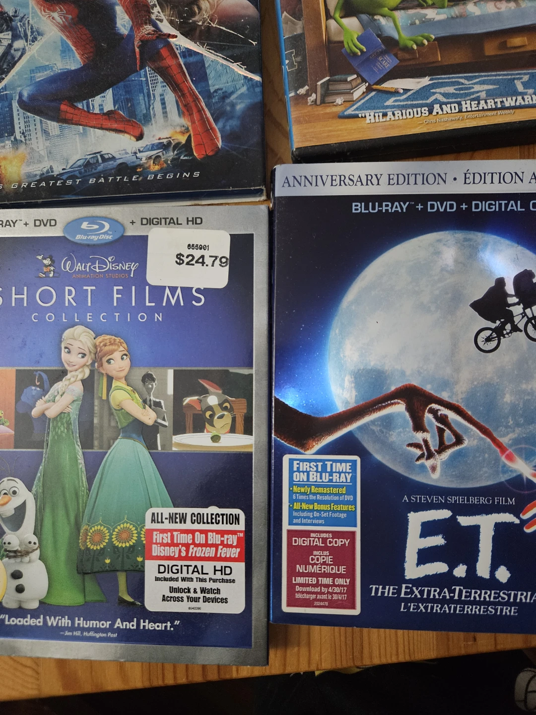 Set of 6  Blu-ray and DVD Movies - photo 4