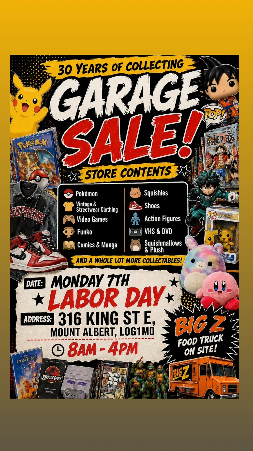 Collectible sale