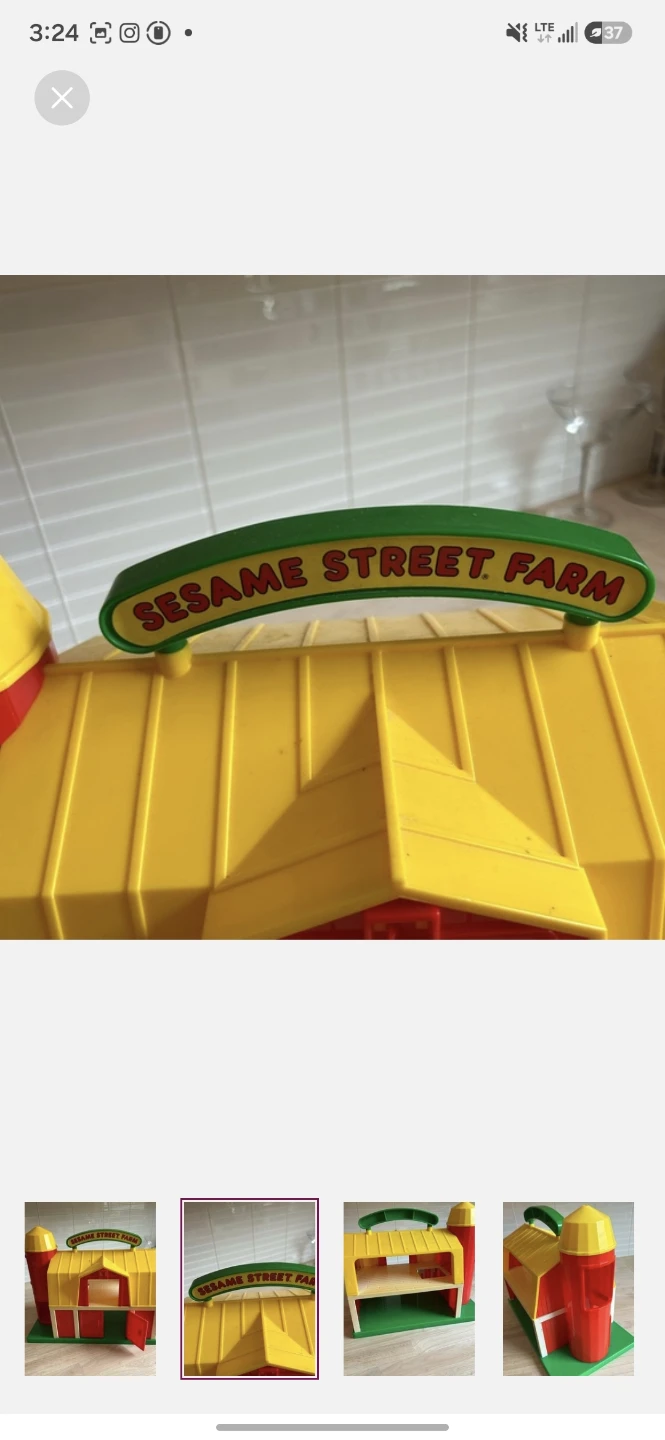 Vintage Sesame Street Farm Playset - photo 3
