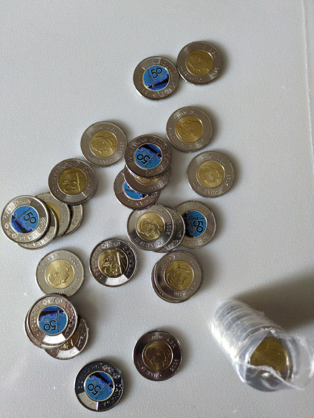CN Tower - 50th Anniversary 2026 Canadian 2 Dollar Coins