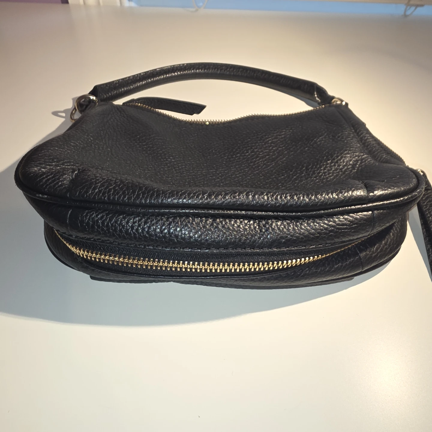 Kate Spade New York Black Pebble Leather Mini Handbag - photo 3