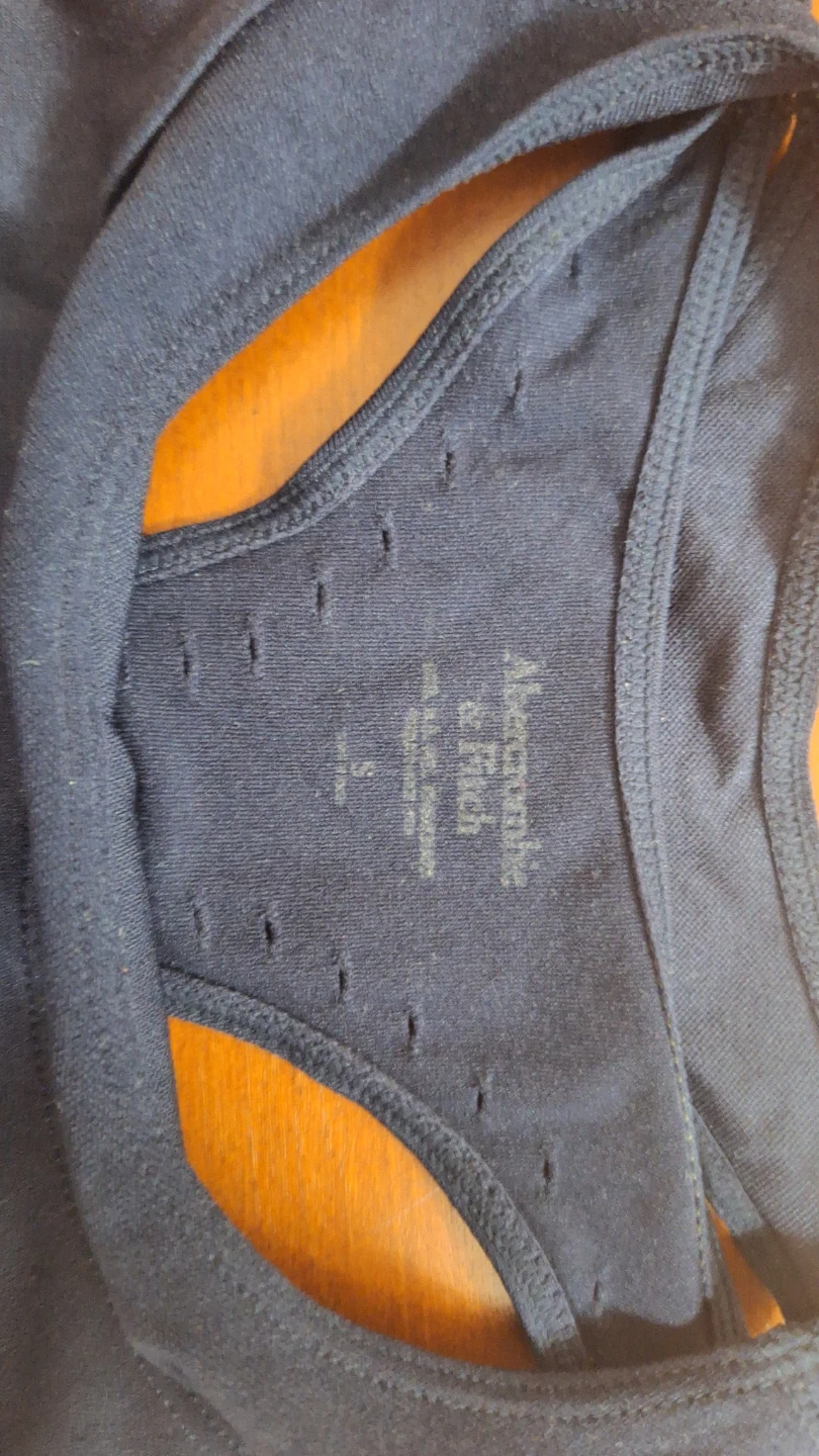 Abercrombie and Fitch Navy Blue Layered Sports Bra - photo 3
