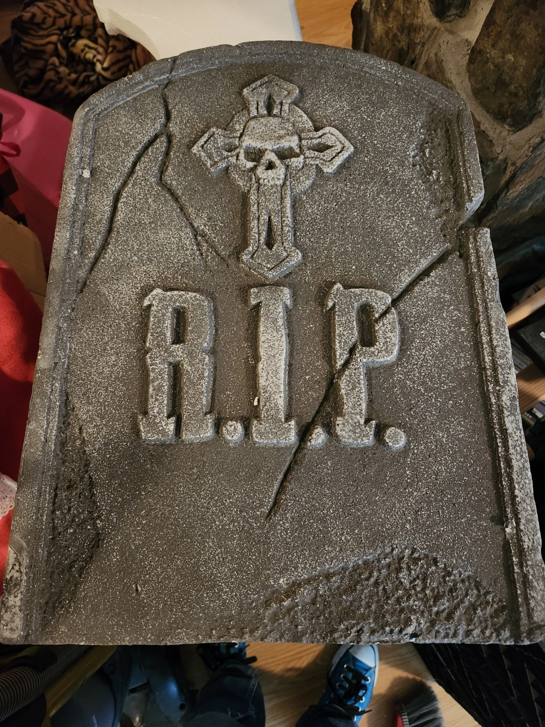Set of 7 Halloween Tombstone Decorations - photo 5