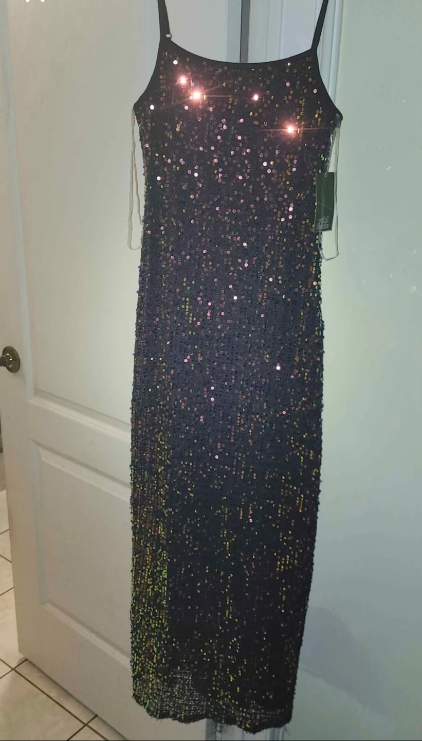 Wild Fable Sequin Dress Navy XS - photo 2