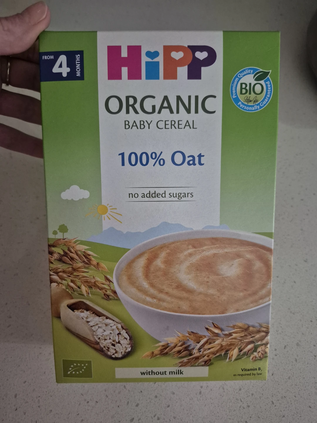 HiPP Organic 100% Oat Baby Cereal