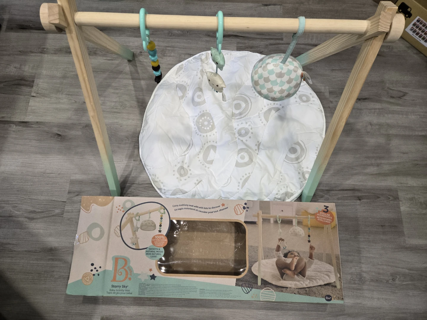 Baby activity gym