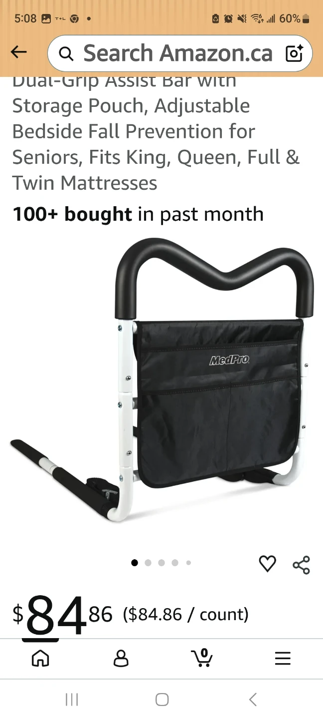 MedPro M-Grip Contoured Bedside Rail - photo 3