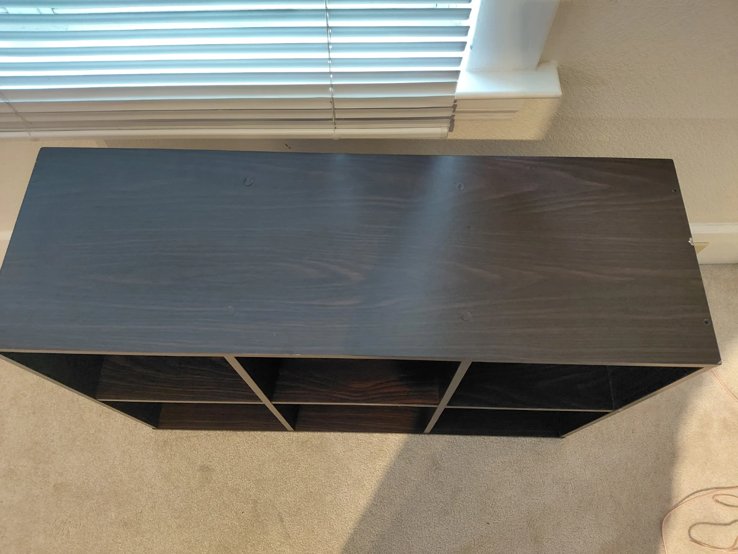 Dark Brown 6-Cube Storage Unit - photo 2