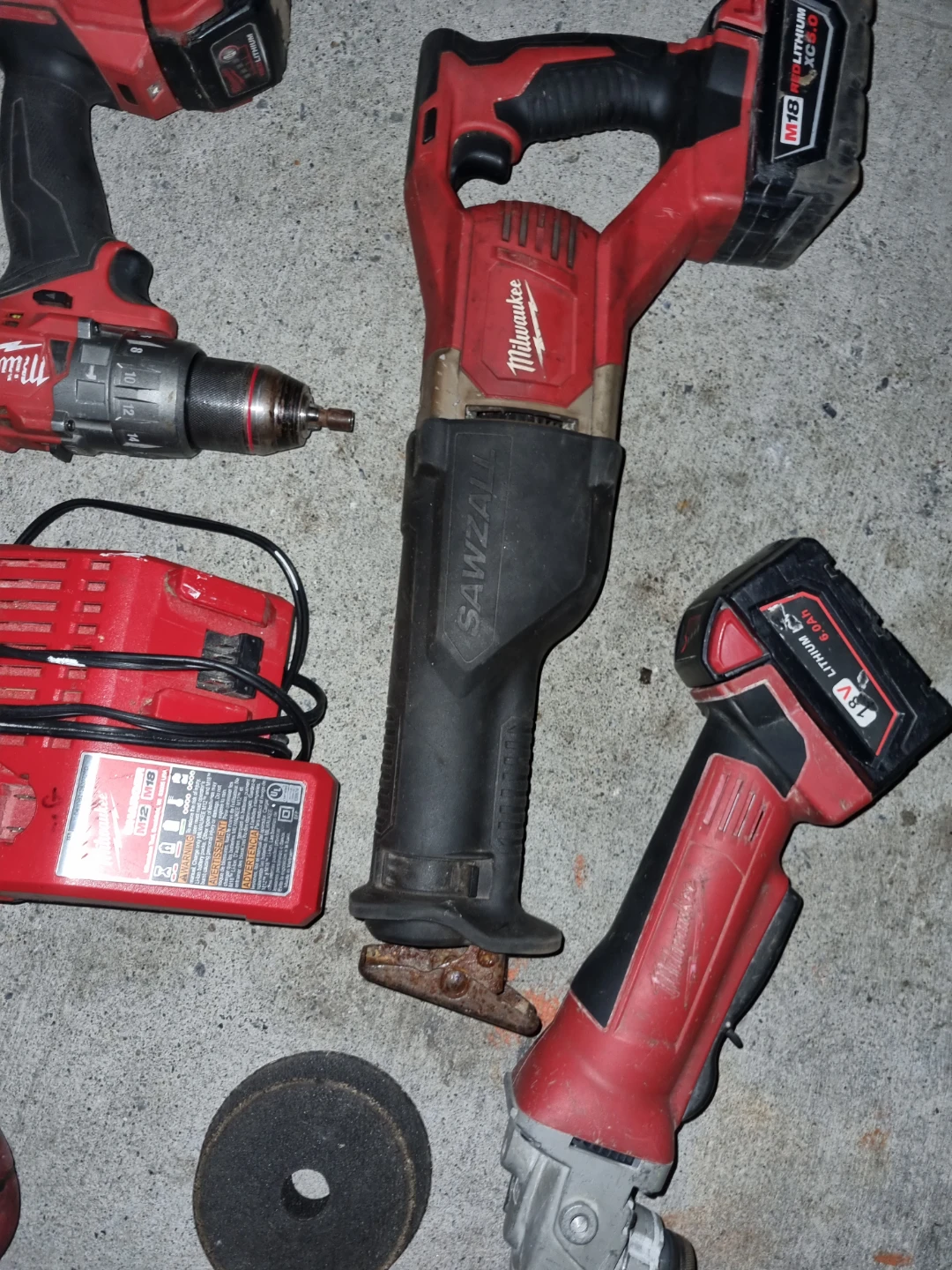 Milwaukee M18 Cordless Power Tool Kit - photo 2