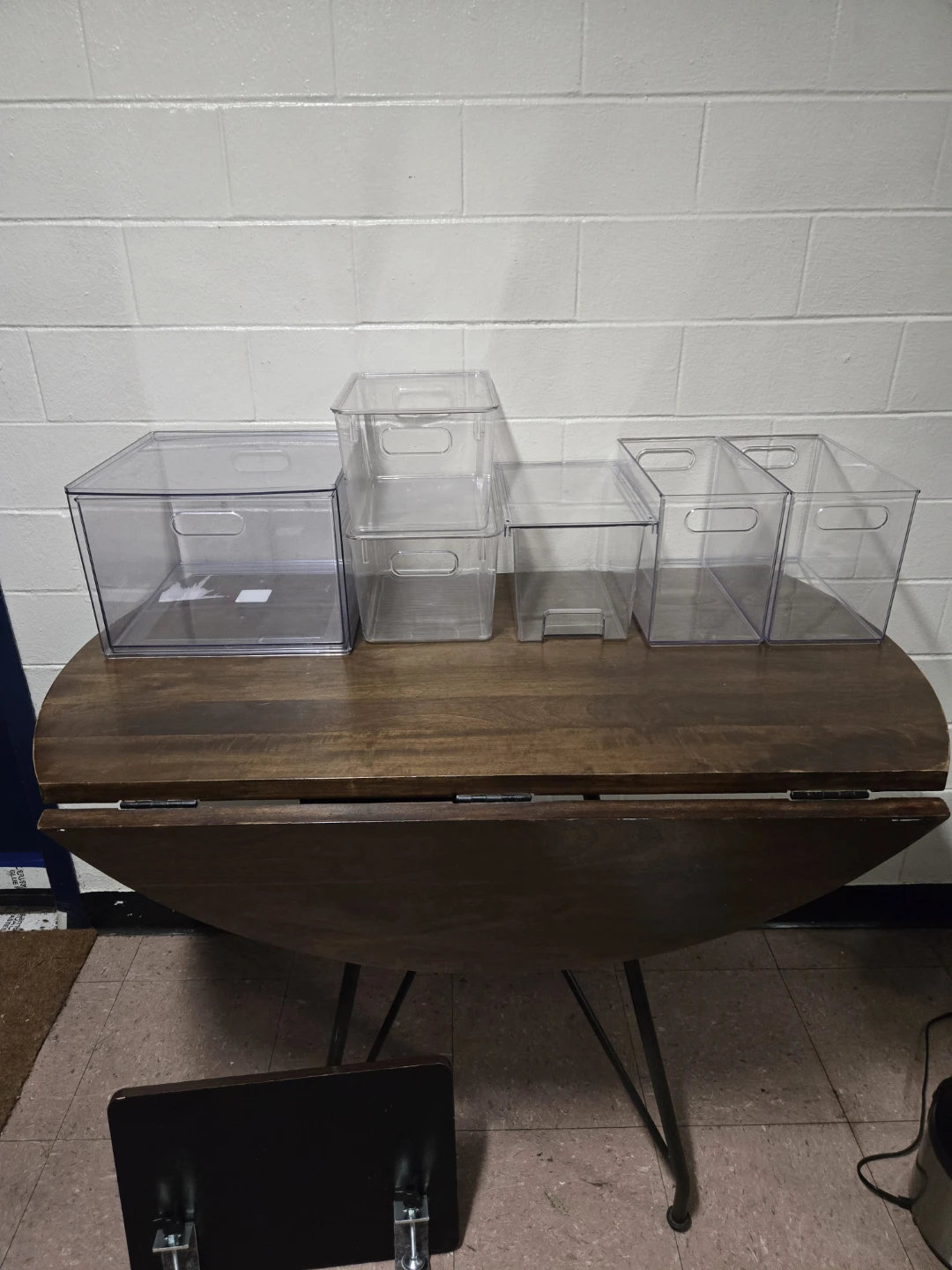 Premium 6-Piece "The Home Edit" Clear Organizer Set (with Lids) - photo 4