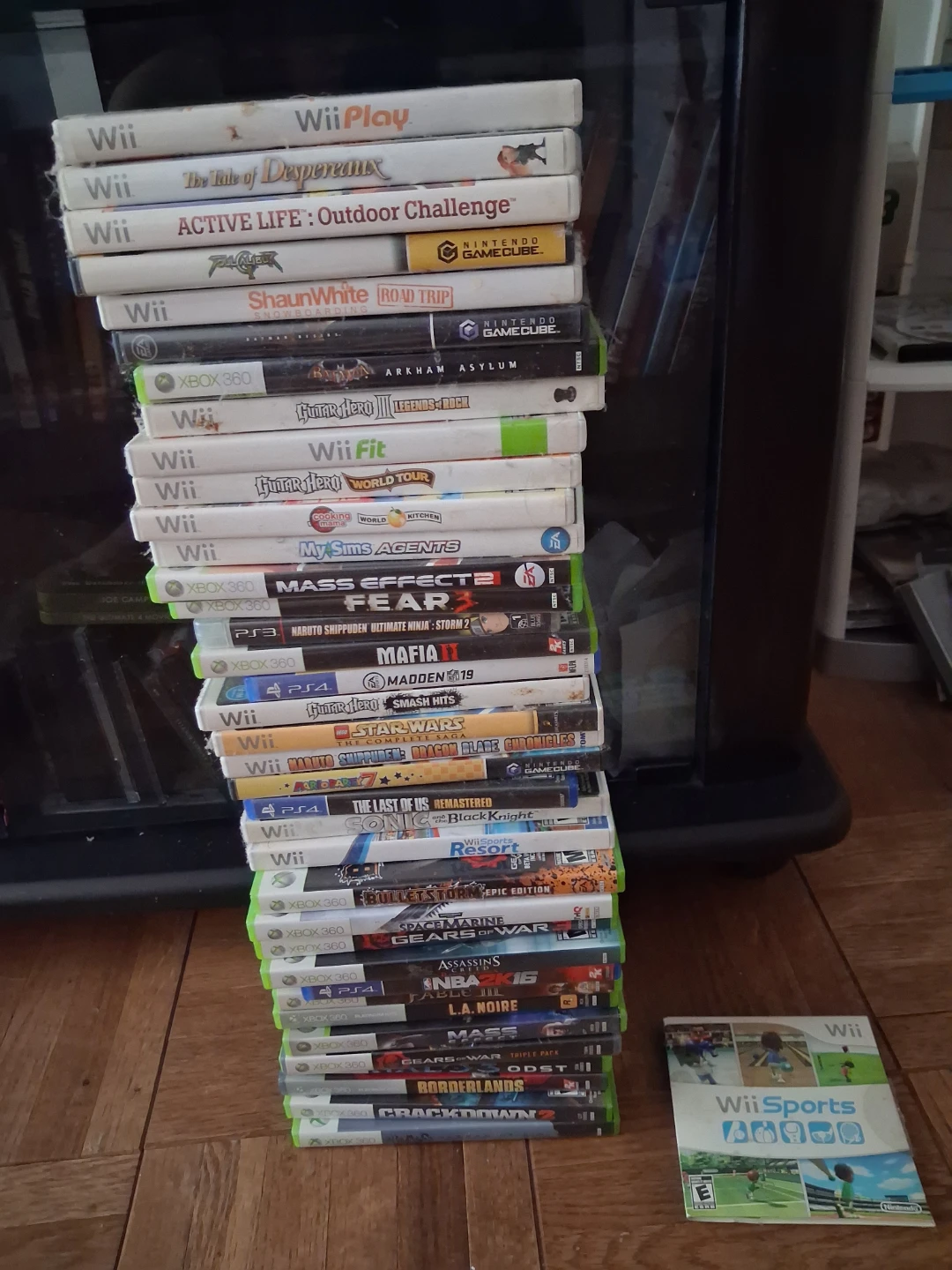 Large Video Game Collection for Various Consoles