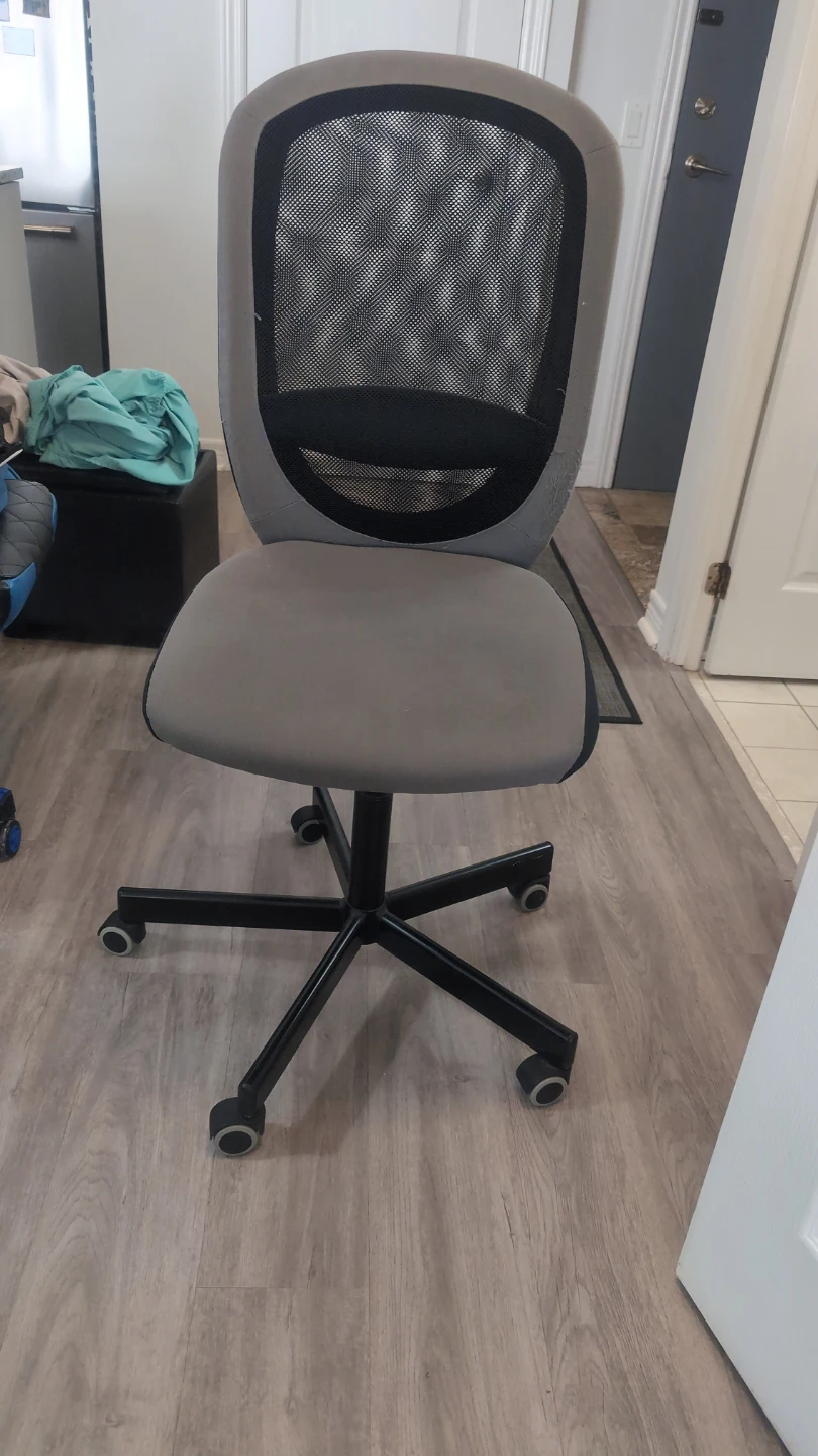 Grey Office Task Chair - photo 2