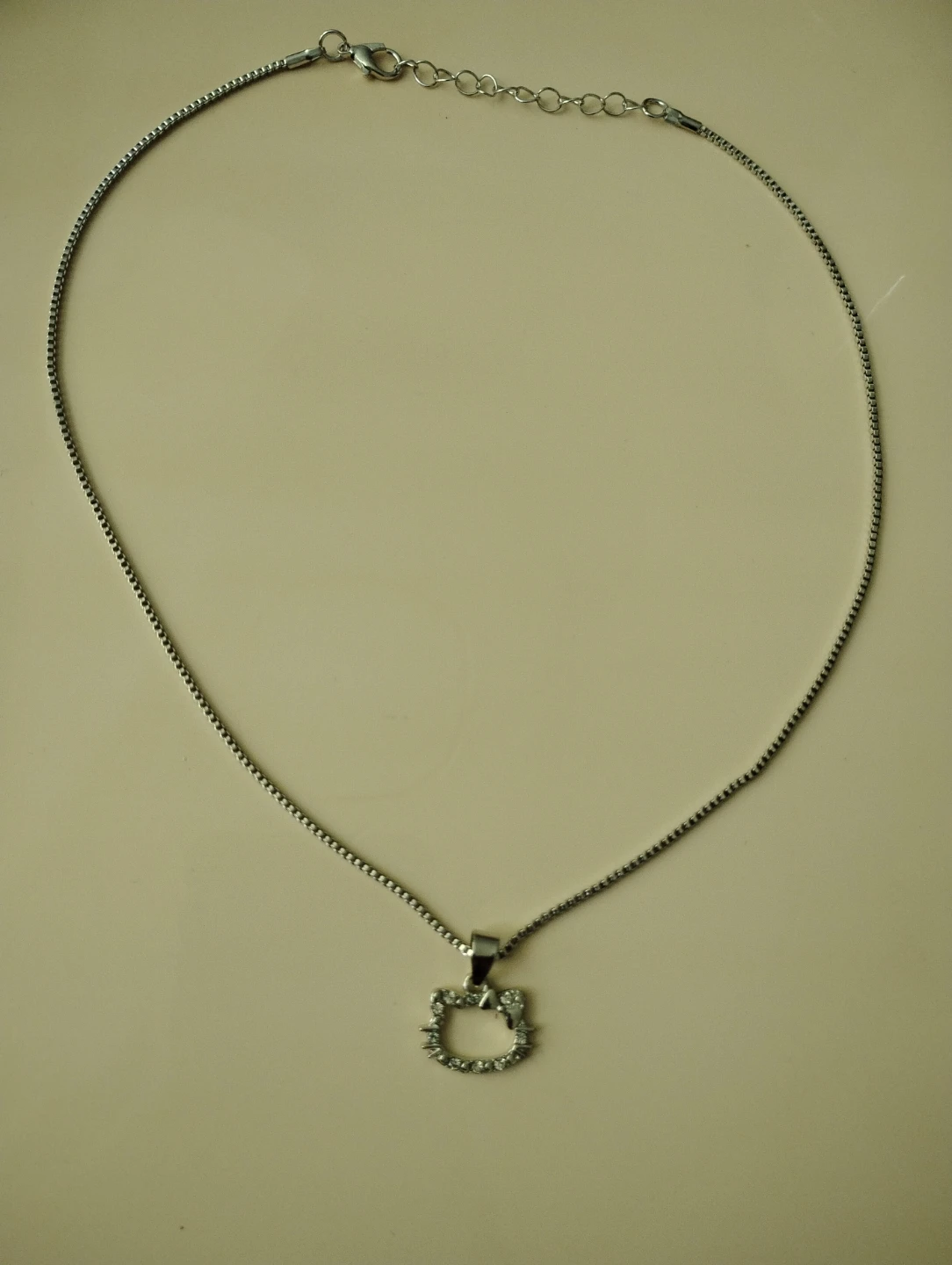 Hello Kitty Pendant Necklace with Rhinestones - photo 5