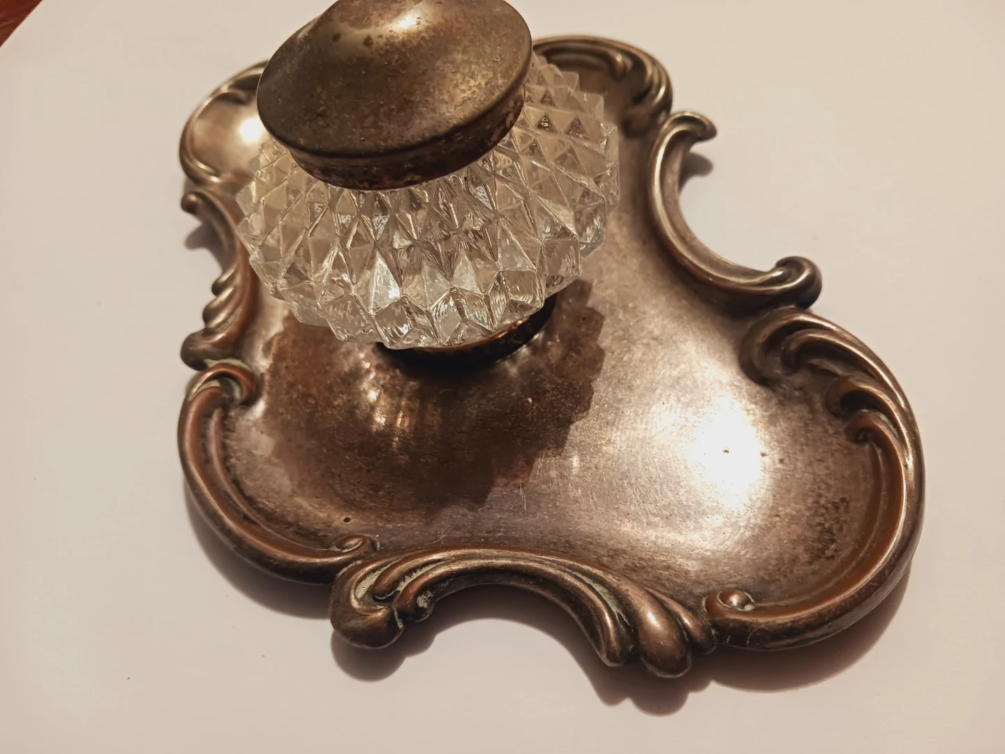 Absolutely Gorgeous Antique Victorian Inkwell - photo 3