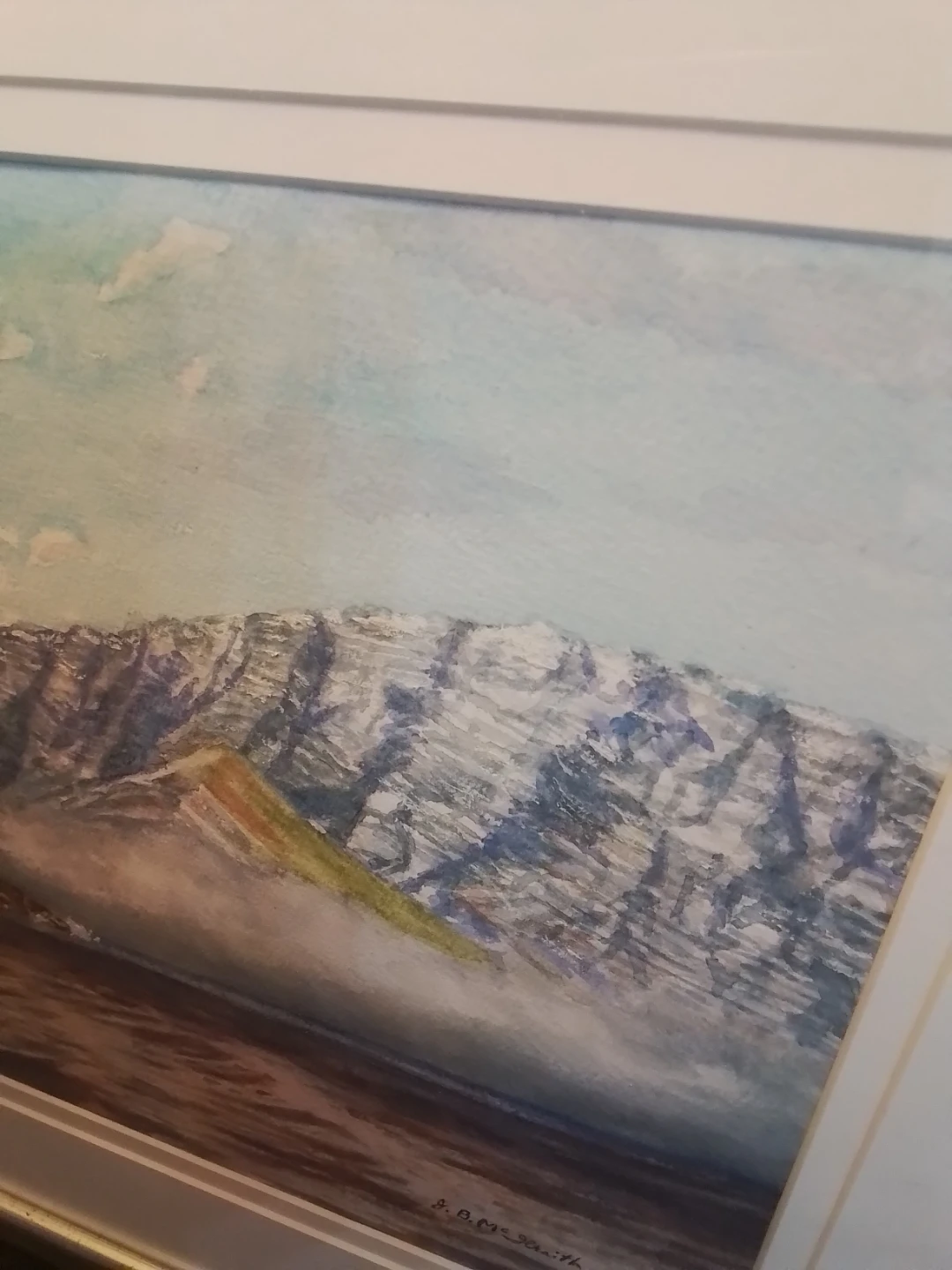 Original Canadian Landscape Watercolor by Dr. J.B. McIlraith - photo 4