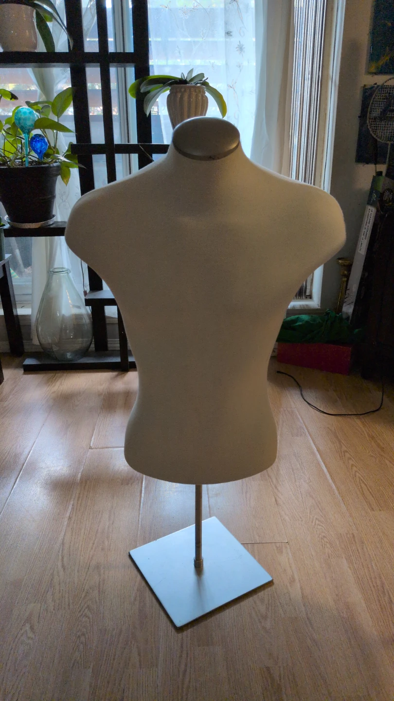 2 Pcs Torso Mannequin with Metal Stand - photo 2