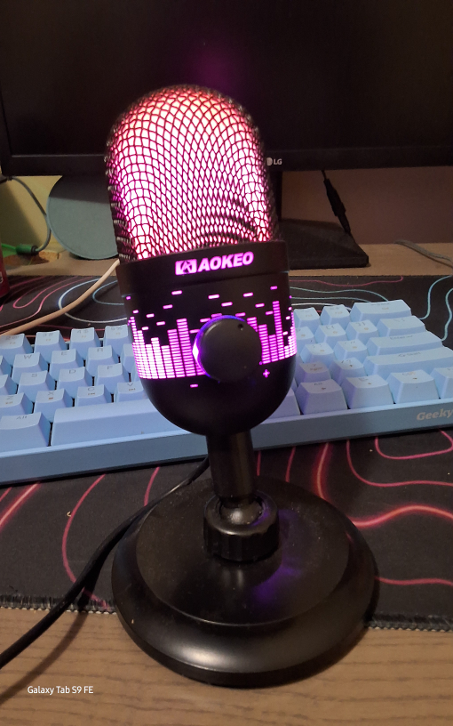 AOKEO RGB USB Microphone