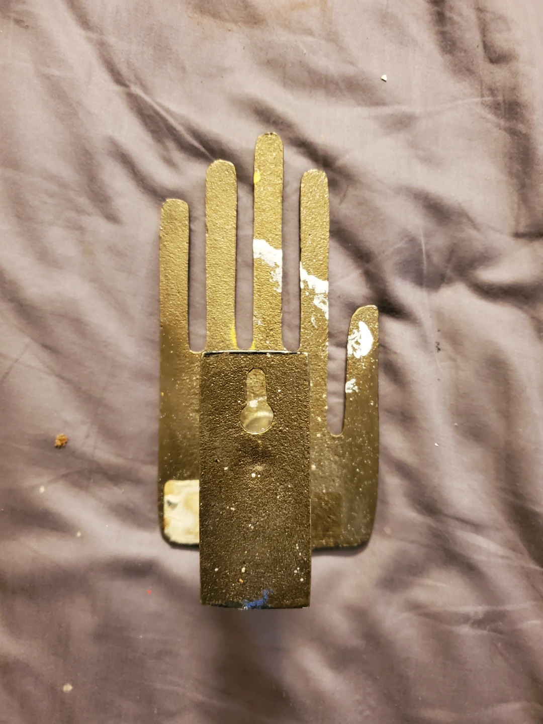 Gold Hand Shape Wall Hook🏈 - photo 2