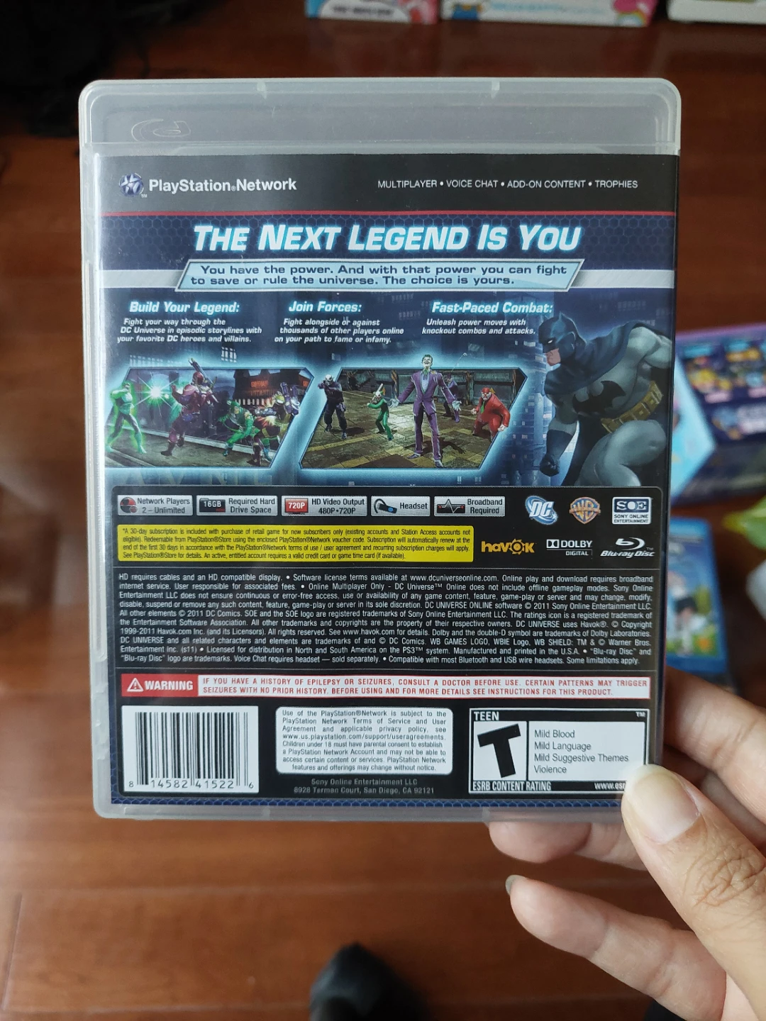 🏈 DC Universe Online for PlayStation 3 - photo 2