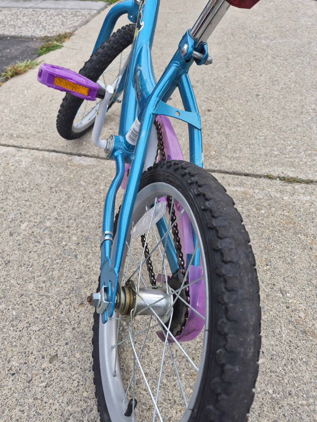 Little girls princess Jasmine bike for sale $65[OBO] - photo 5
