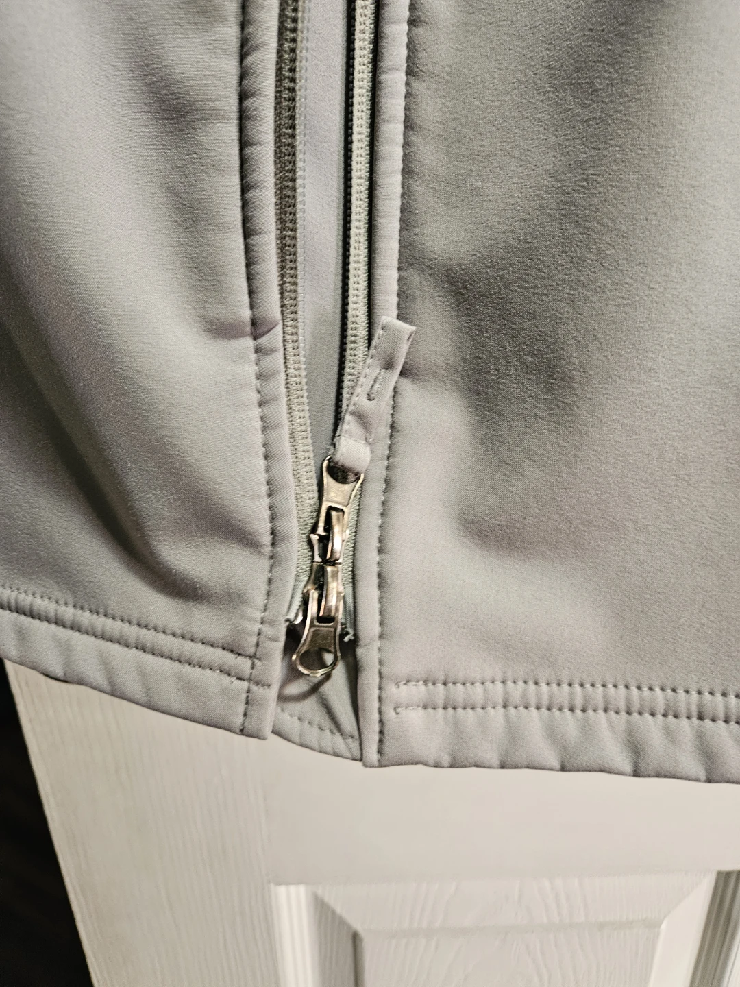 Grey Hooded Softshell Jacket - photo 4