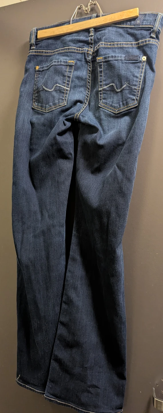 7 For All Mankind Brand High Waist Straight Leg Jeans (26)! 👖 - photo 2