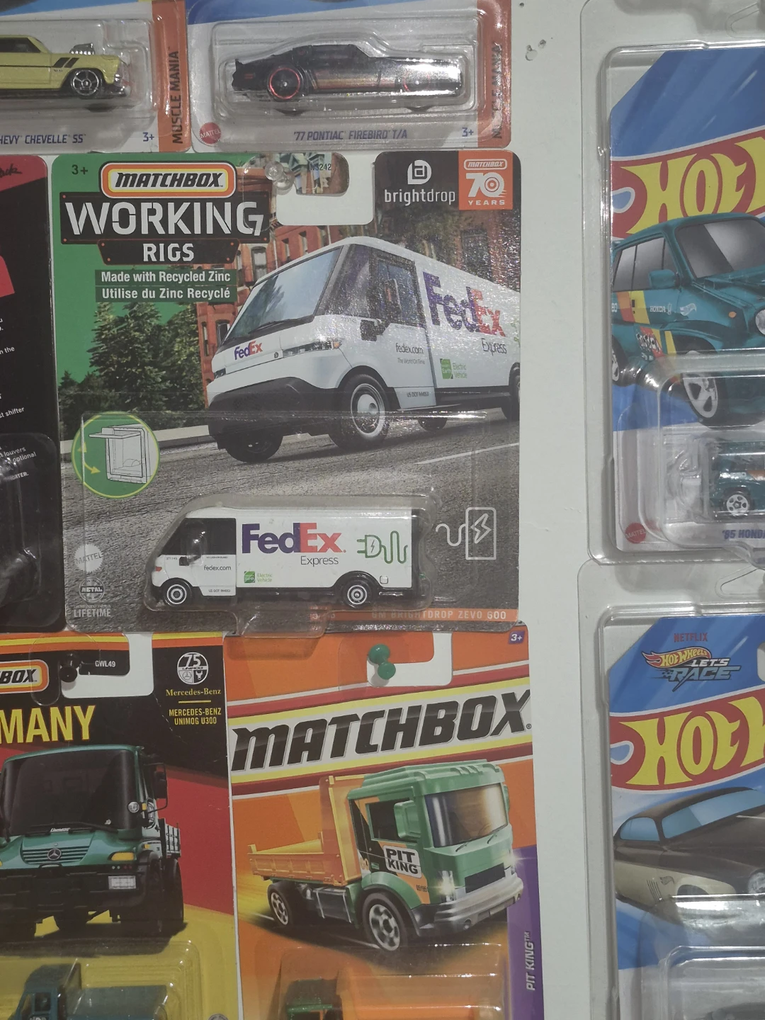 Assorted Hot Wheels and Matchbox Diecast Cars