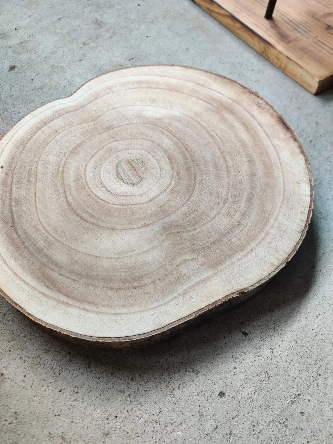 Natural Wood Slab Serving Board