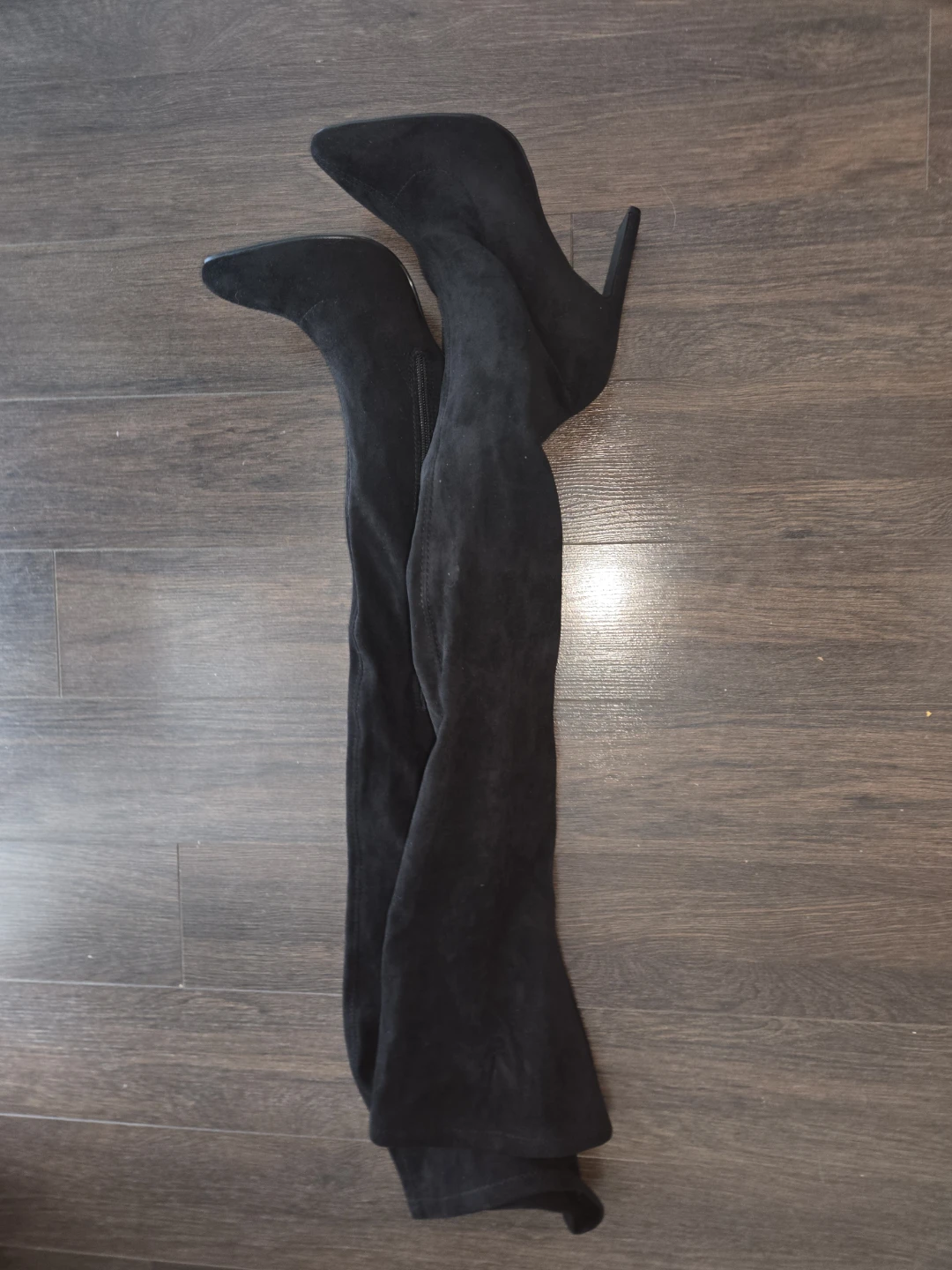 Fashion Nova Black Over-the-Knee Boots - photo 5
