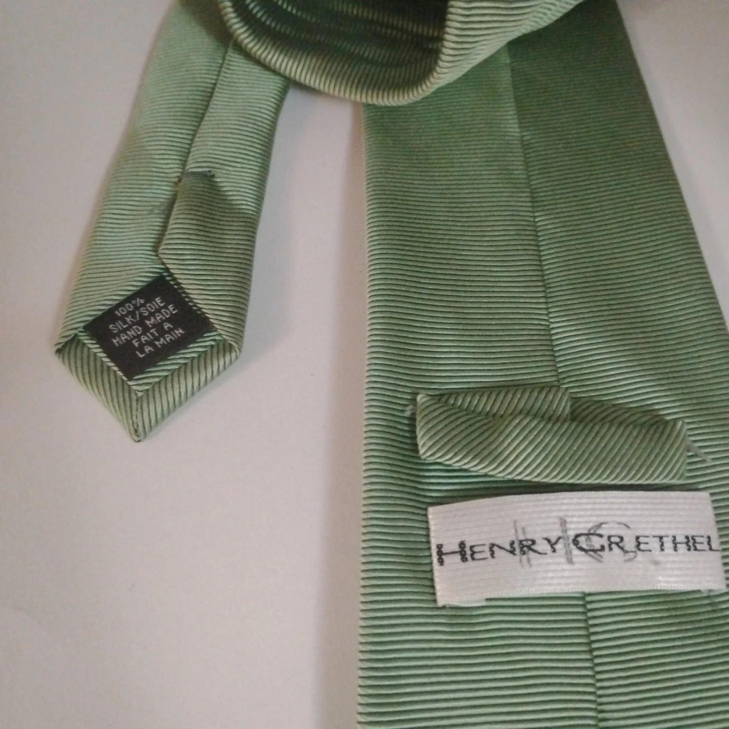 Henry Grethel Men's Silk Tie - photo 3