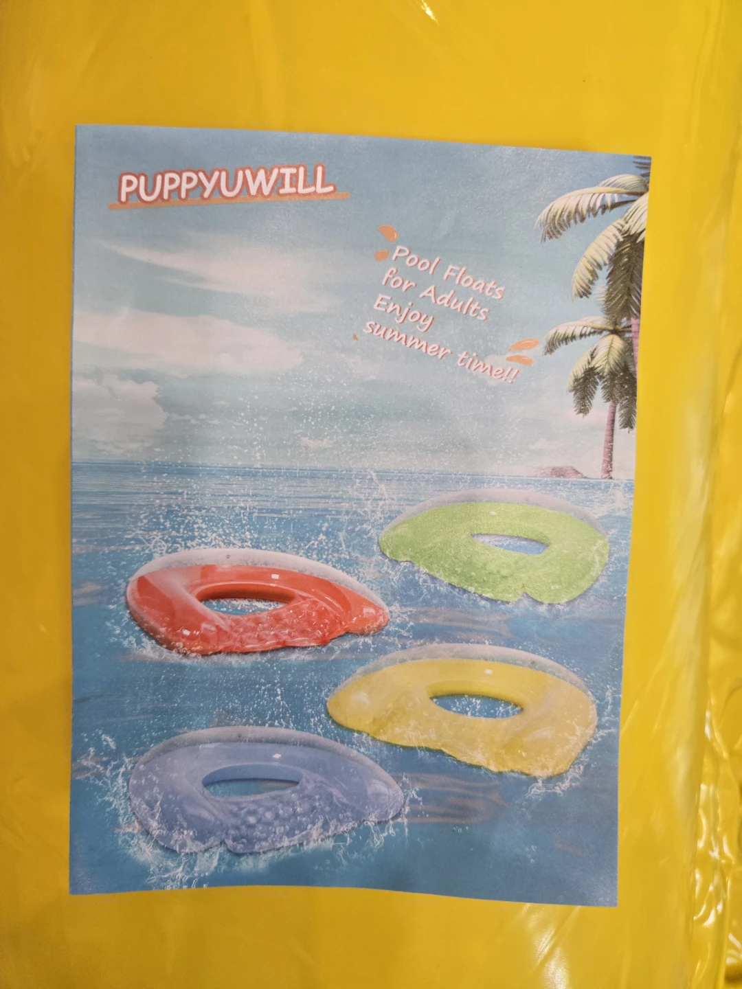 PUPPYUWILL Inflatable Pool Float for Adults - photo 2