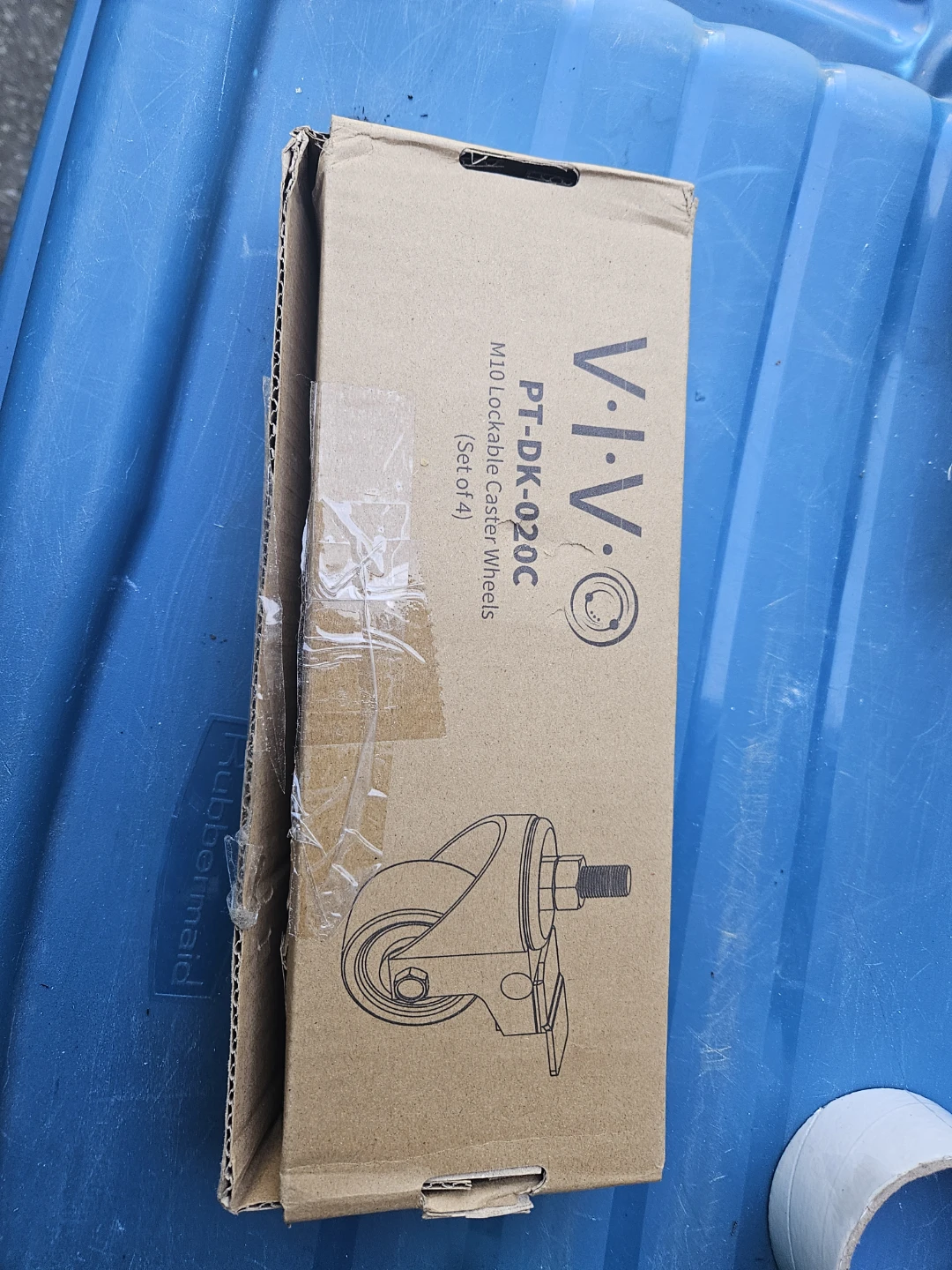 VIVO PT-DK-020C M10 Lockable Caster Wheels - photo 5