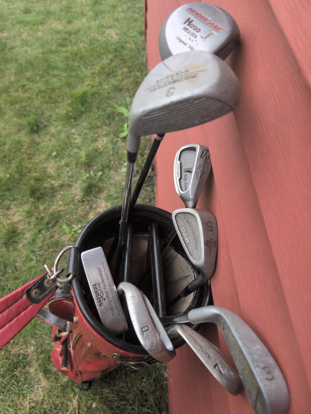 Assorted Golf Club Set with Red Bag - photo 2