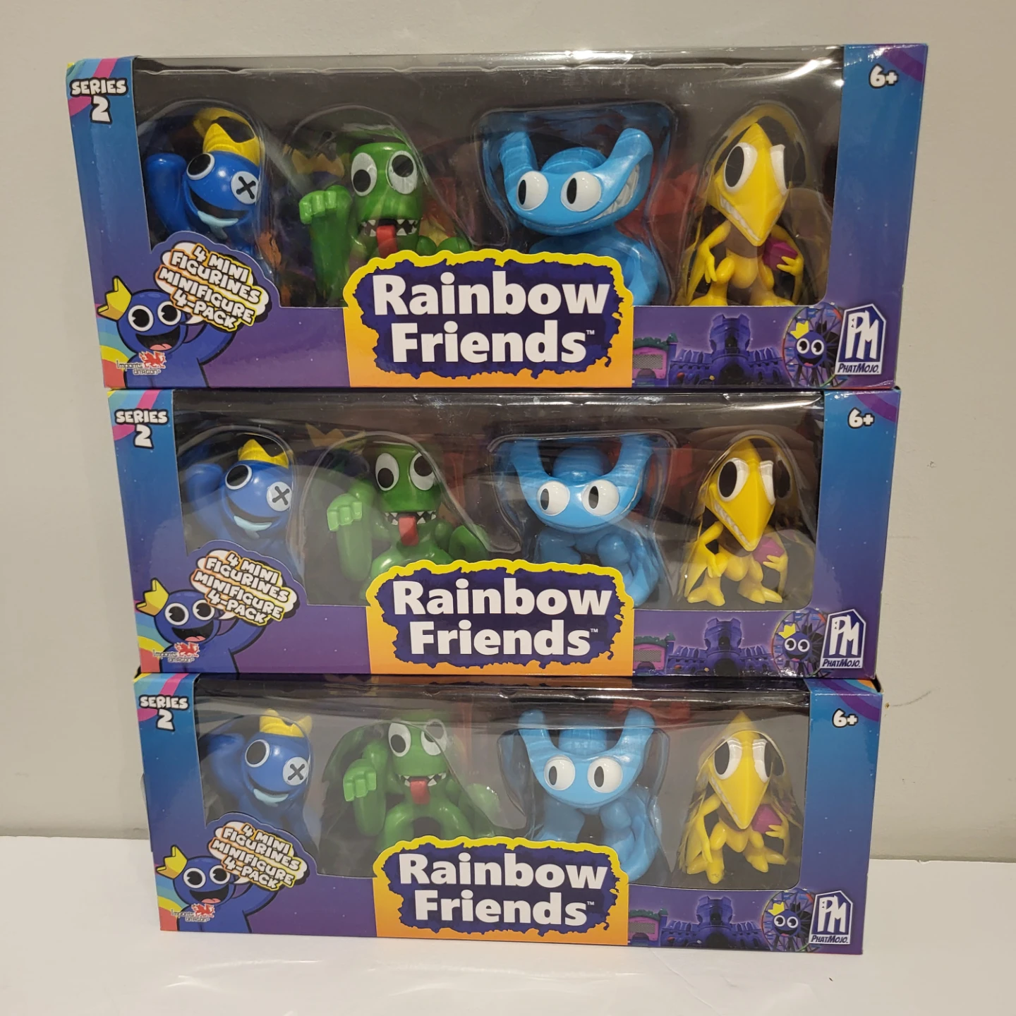 PhatMojo Rainbow Friends Series 2 Mini Figure 4-Packs