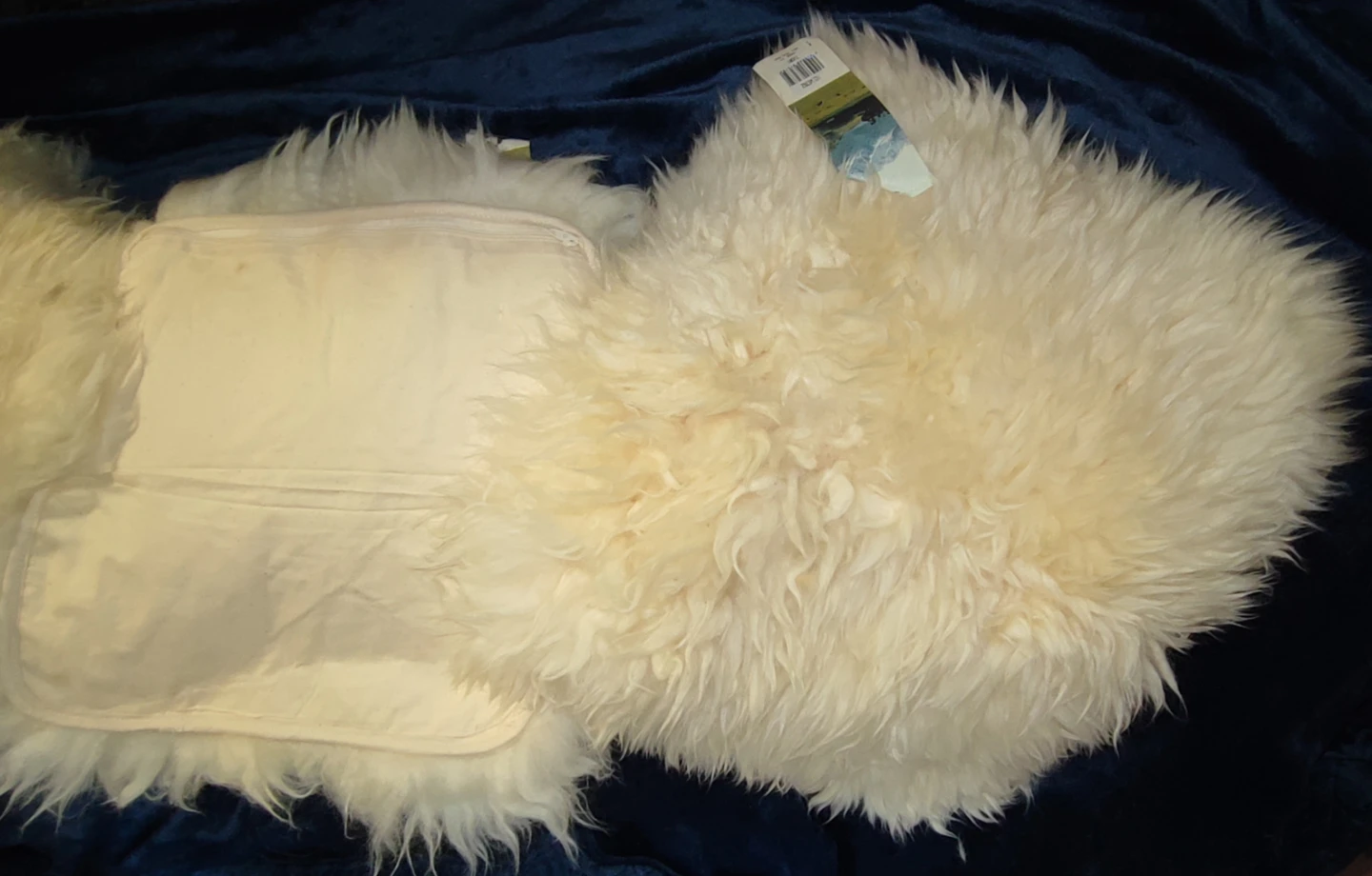 3 Brand New Genuine Sheepskin Cushion Cover