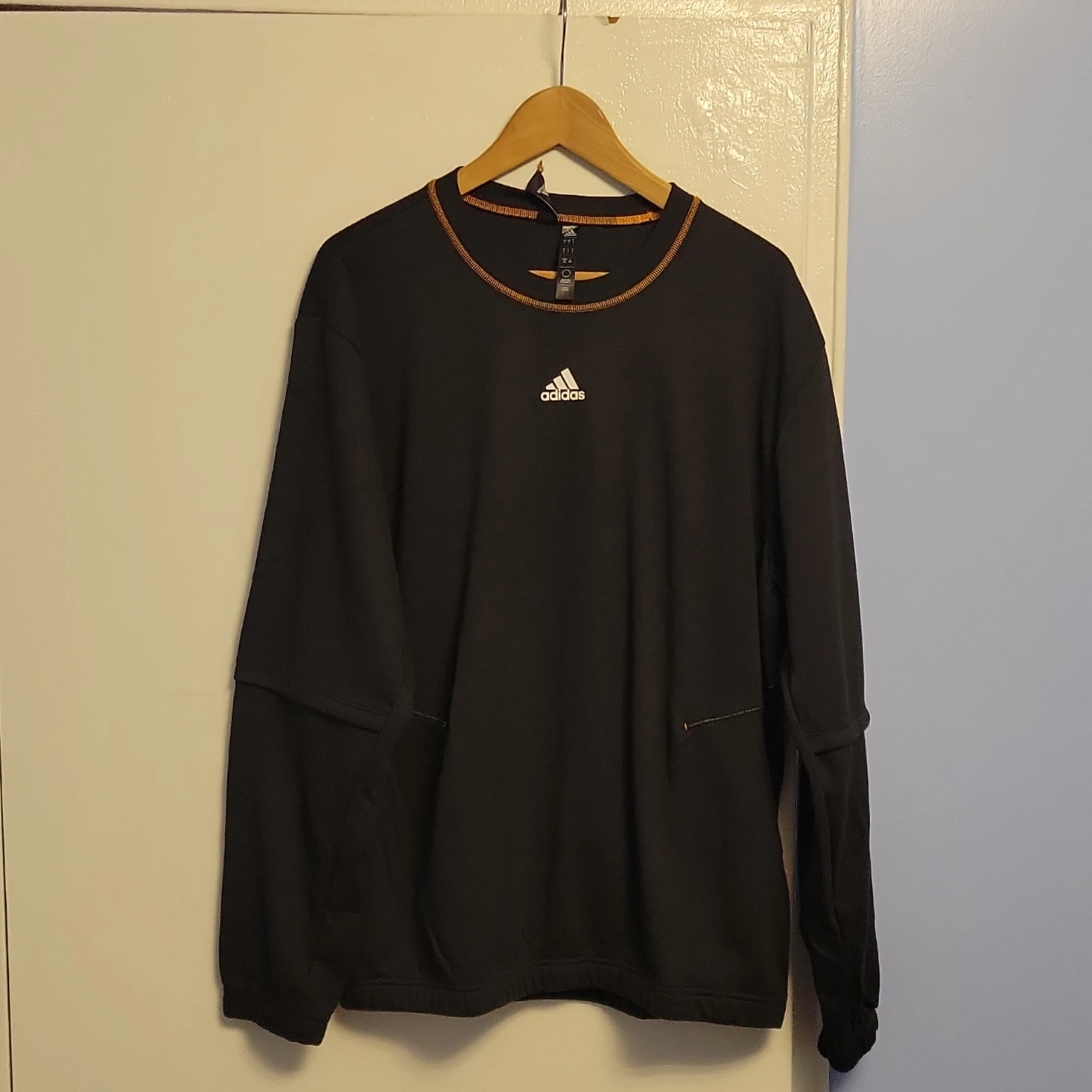 Adidas Men's Travel Lightweight Hoodie - Black, Size L - photo 2