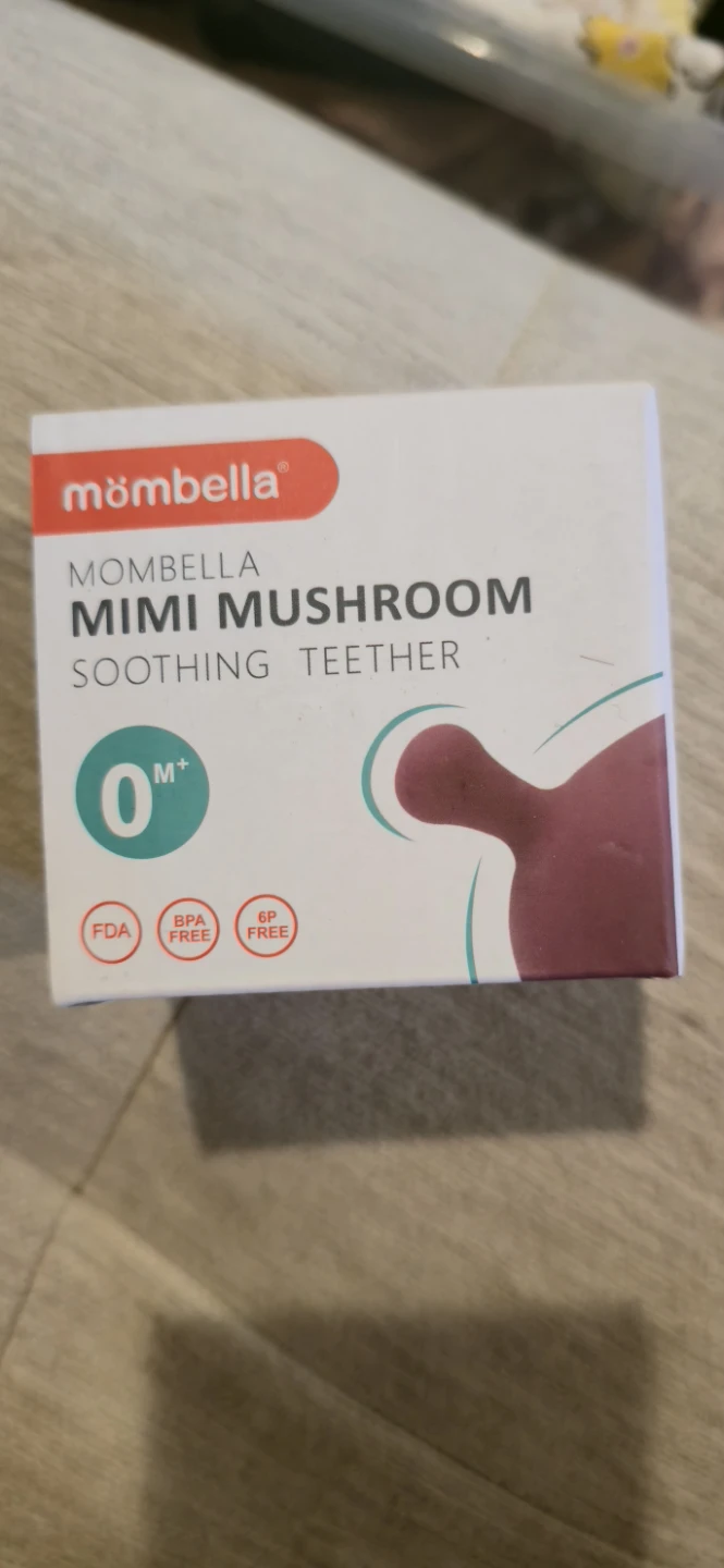 Mombella Mimi Mushroom Soothing Teether