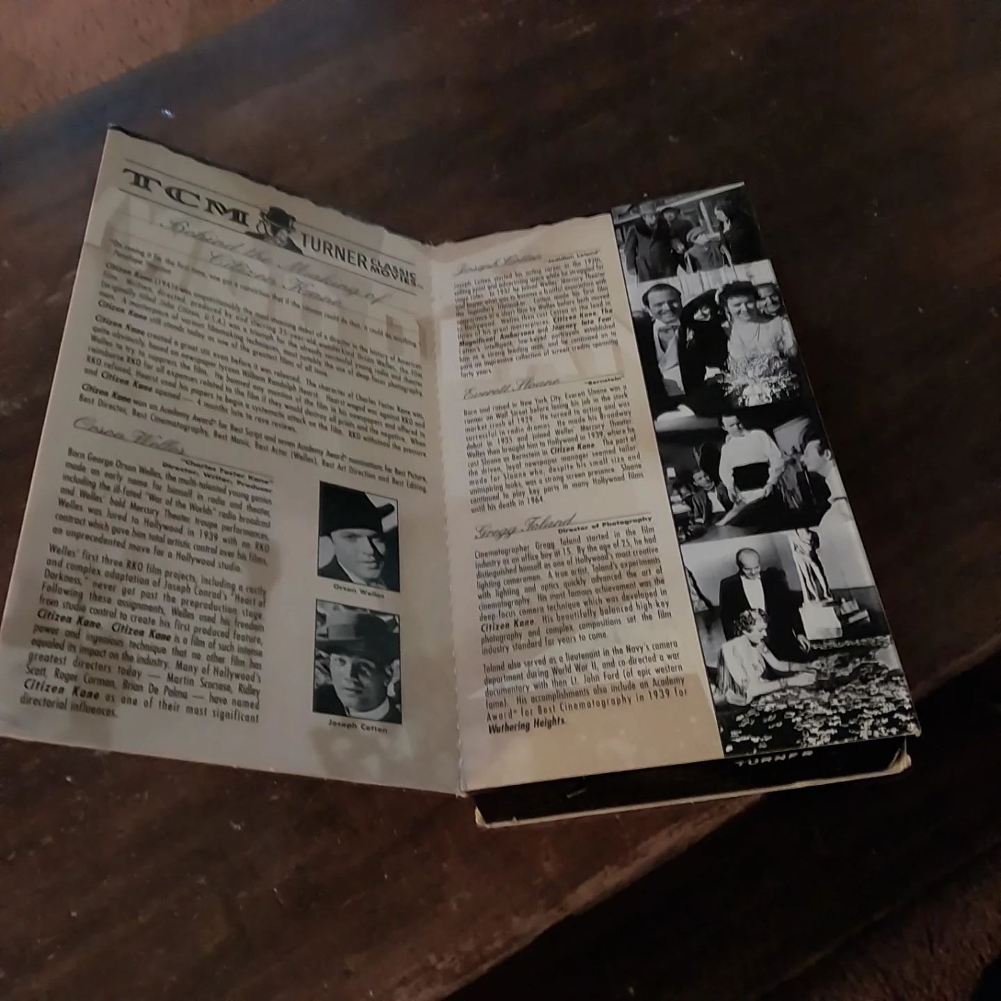 🏈Citizen Kane VHS Turner Classic Movies🏈 - photo 2