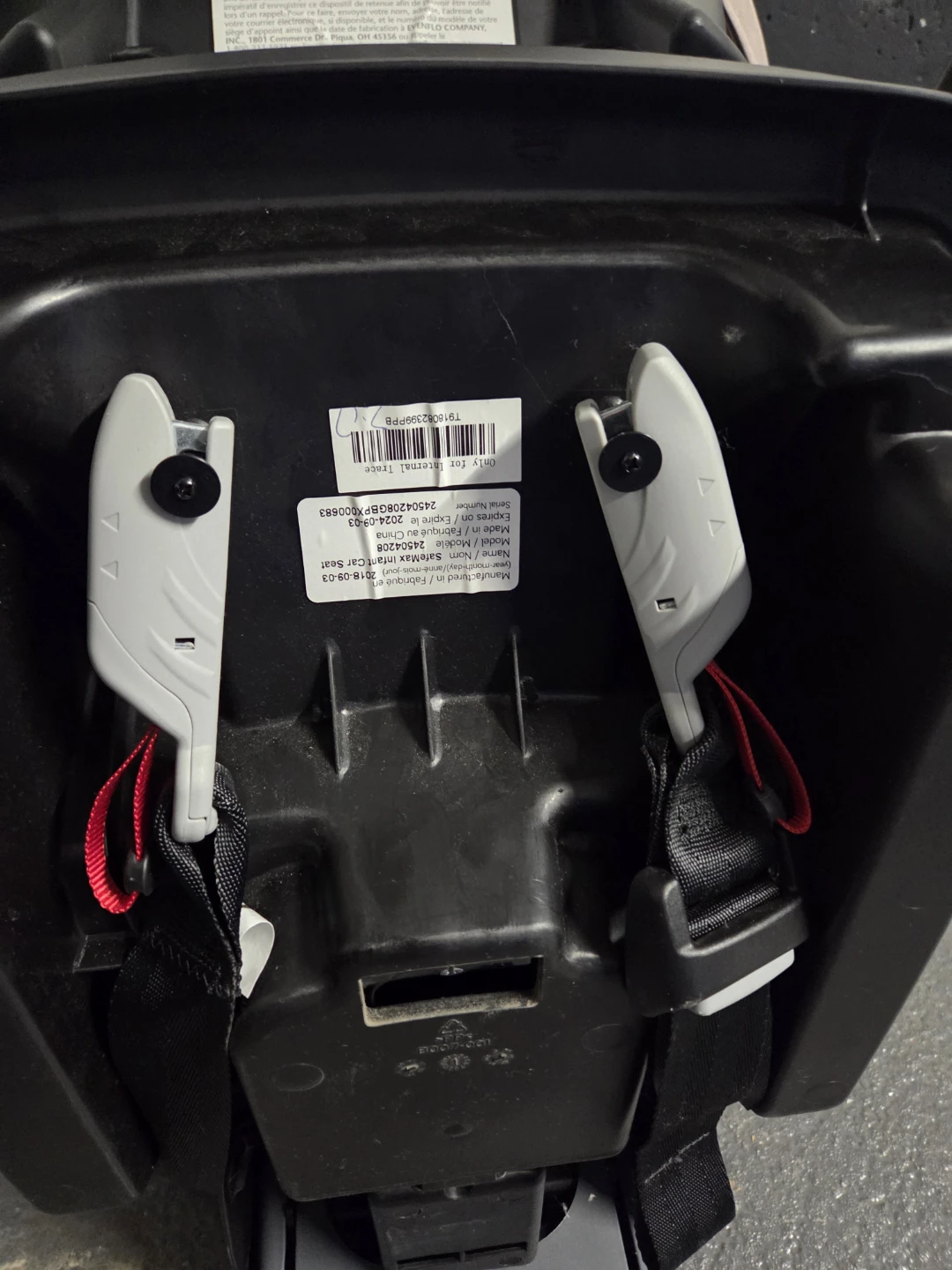 Evenflo SafeMax Infant Car Seat - photo 4