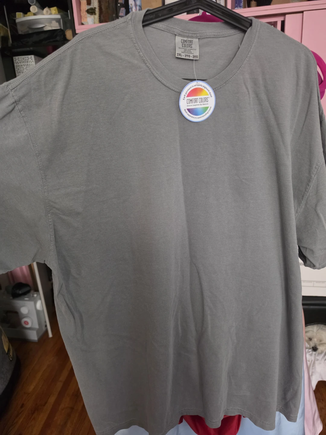 Comfort Colors Gray T-Shirt 2XL 🏈