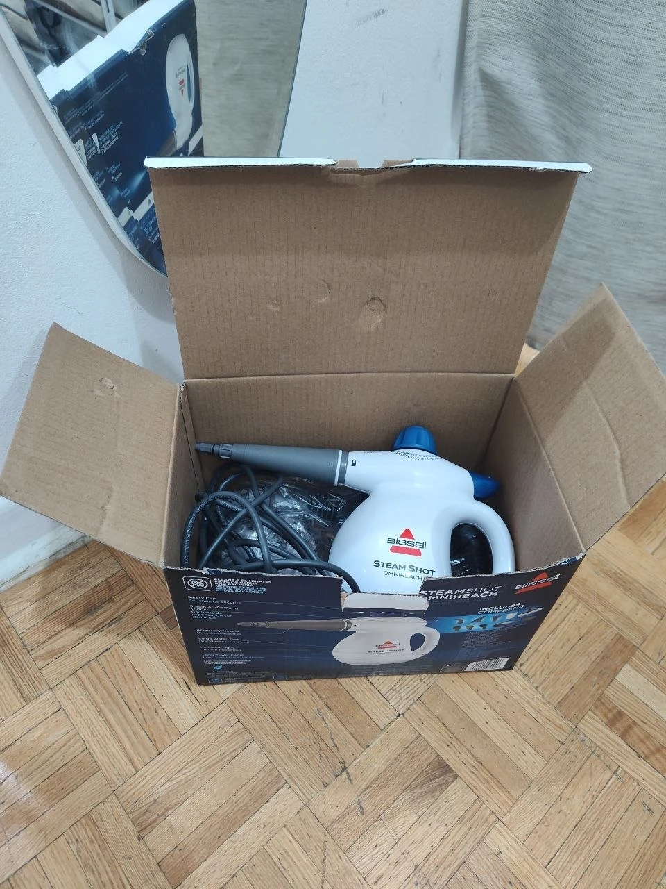 BISSELL Steam Shot OmniReach Handheld Steam Cleaner & Sanitizer - photo 5